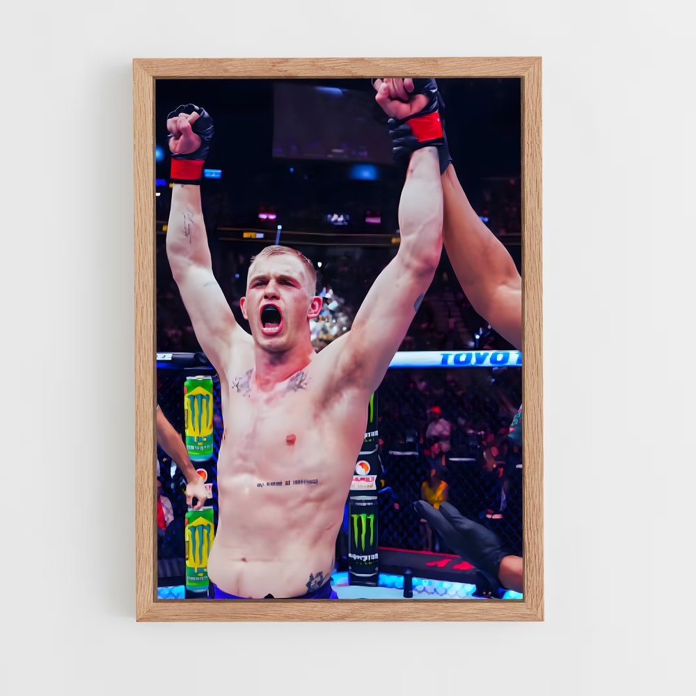 Poster L'Ascension d'Ian – affiche MMA (vue 4)